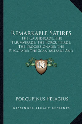 Book cover for Remarkable Satires Remarkable Satires