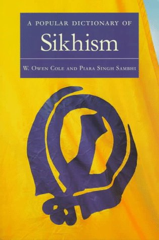 Book cover for A Popular Dictionary of Sikhism Paper