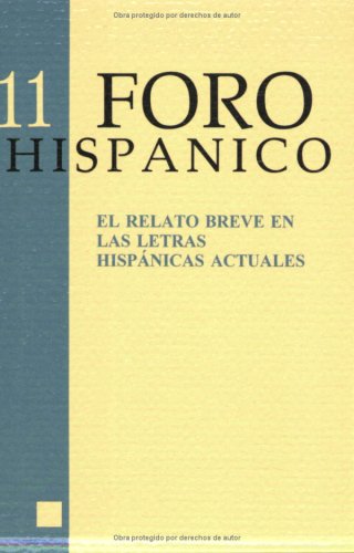 Cover of El relato breve en las letras hispanicas actuales
