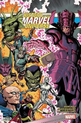 Cover of History Of The Marvel Universe Treasury Edition