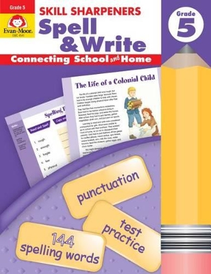 Book cover for Skill Sharpeners Spell & Write Grade 5