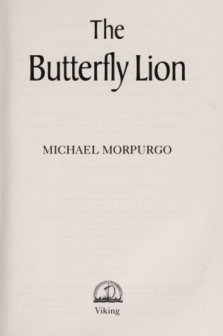 Cover of The Butterfly Lion