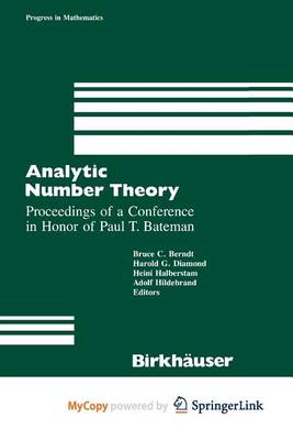 Book cover for Analytic Number Theory