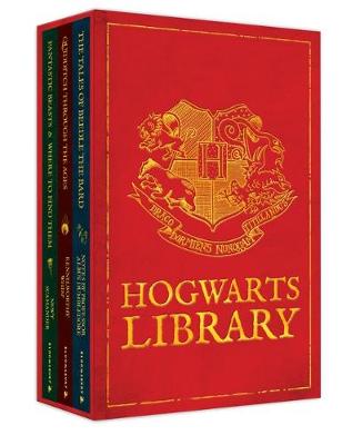 Book cover for The Hogwarts Library Boxed Set including Fantastic Beasts & Where to Find Them