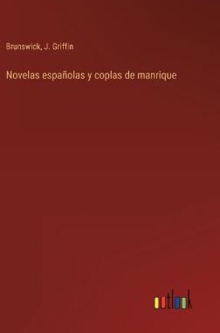 Cover of Novelas españolas y coplas de manrique