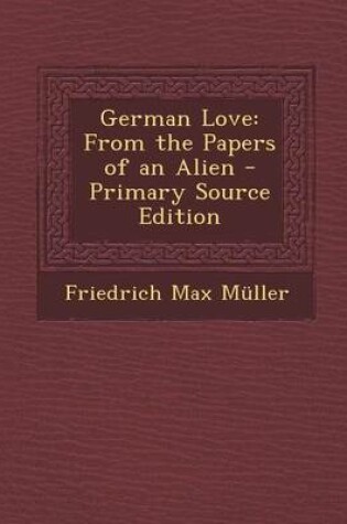 Cover of German Love