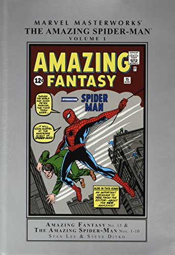 Book cover for Marvel Masterworks Presents Amazing Spider-Man