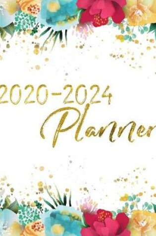 Cover of 5 Year Planner 2020-2024 Monthly Pocket Calendar 60 Month