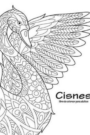 Cover of Cisnes libro de colorear para adultos 1