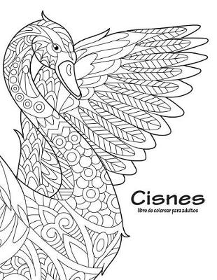 Book cover for Cisnes libro de colorear para adultos 1