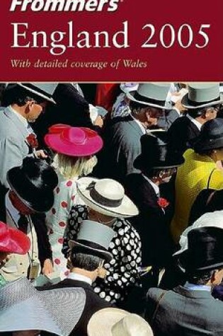 Cover of Frommer's England 2005