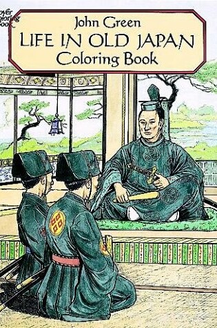 Cover of Life in Old Japan Colouring Book