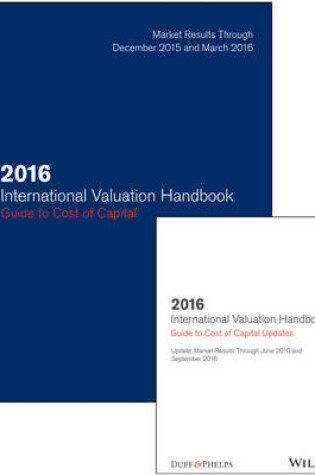 Cover of 2016 International Valuation Handbook – Guide to Cost of Capital + Semiannual PDF Update (Set)