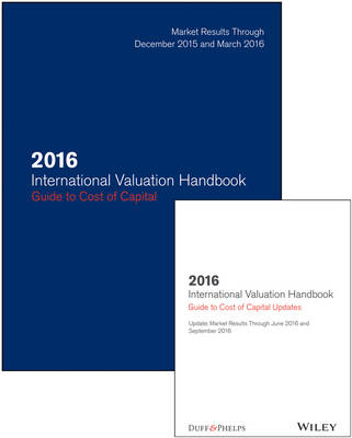 Cover of 2016 International Valuation Handbook – Guide to Cost of Capital + Semiannual PDF Update (Set)