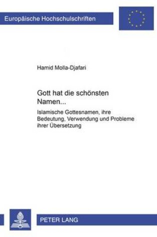 Cover of Gott Hat Die Schoensten Namen ...