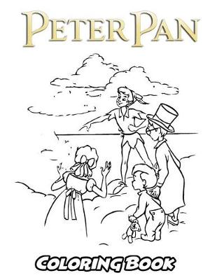 Book cover for Peter Pan Coloring Book