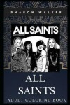 Book cover for All Saints Adult Coloring Book