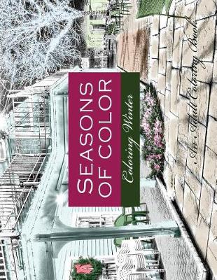 Book cover for Seasons of Color- Coloring Winter an Adult Coloring Book