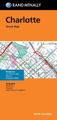 Book cover for Rand McNally Folded Map: Charlotte Street Map