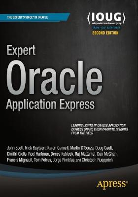 Book cover for Expert Oracle Application Express