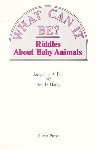 Cover of Riddles about Baby Animals