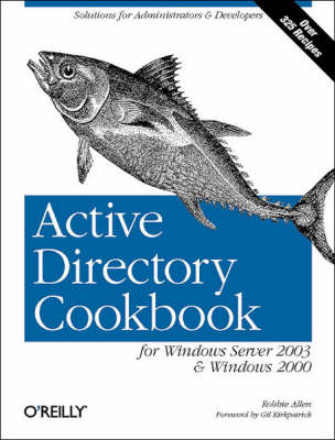 Book cover for Active Directory Cookbook for Windows Server 2003 and Windows 2000