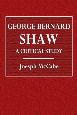Book cover for George Bernard Shaw
