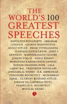 Book cover for The World's 100 Greatest Speeches