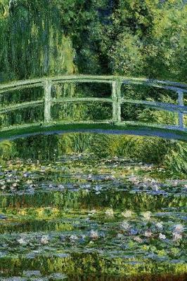 Book cover for Water Lilies and Japanese Bridge by Claude Monet Journal