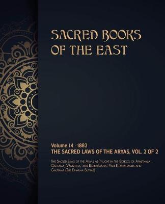 Book cover for The Sacred Laws of the Aryas