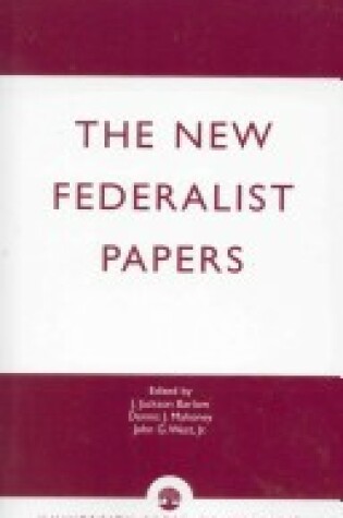 Cover of The New Federalist Papers