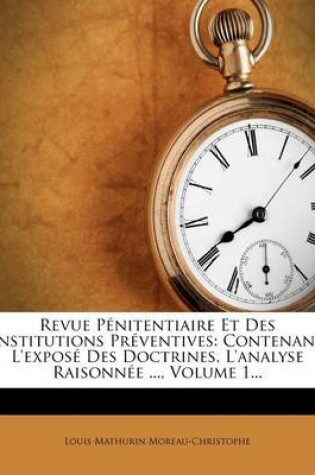 Cover of Revue Penitentiaire Et Des Institutions Preventives