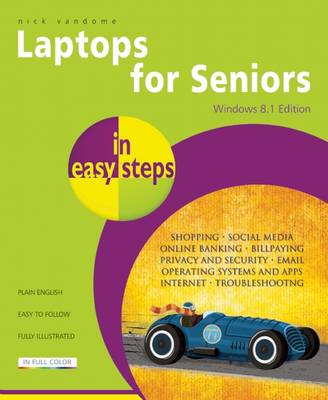 Book cover for Laptops for Seniors in Easy Steps - Windows 8.1 Edition