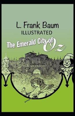 Book cover for The Emerald City of Oz Illustrated