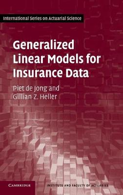 Book cover for Generalized Linear Models for Insurance Data