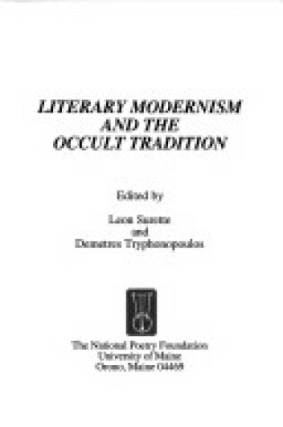 Cover of Literary Modernism & the Occult Tradition