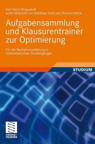 Cover of Aufgabensammlung Und Klausurentrainer Zur Optimierung