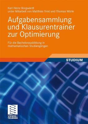 Book cover for Aufgabensammlung Und Klausurentrainer Zur Optimierung