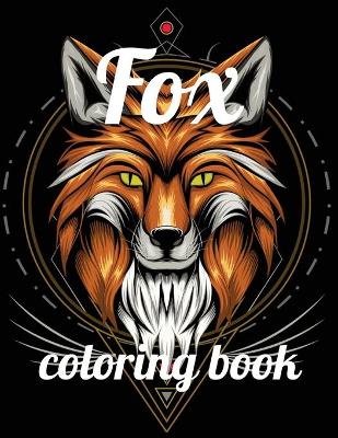 Book cover for Fox coloring book