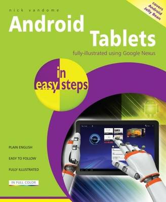 Book cover for Android Tablets in Easy Steps