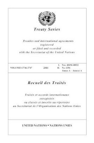 Cover of Treaty Series 2746-2747