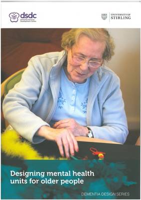 Book cover for Designing Mental Health Units for Older People