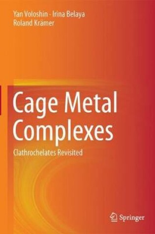 Cover of Cage Metal Complexes