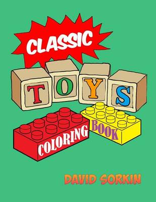 Book cover for Classic Toys Coloring Book