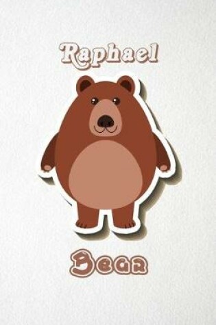 Cover of Raphael Bear A5 Lined Notebook 110 Pages