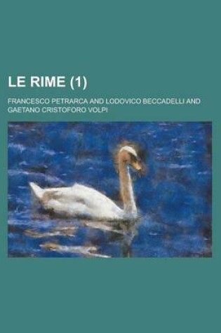 Cover of Le Rime (1)