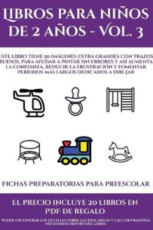 Cover of Fichas preparatorias para preescolar (Libros para niños de 2 años - Vol. 3)