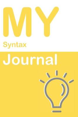 Book cover for My Syntax Journal