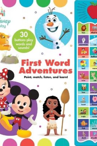 Cover of Apple Disney Baby First Word Adventures Sound Book
