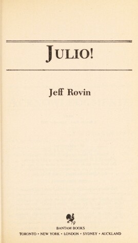 Book cover for Julio